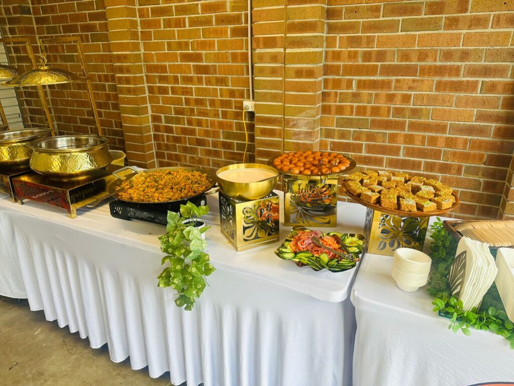 Indian banquet menu main course Melbourne 2026 Jeeta Catering curries biryani and accompaniments
