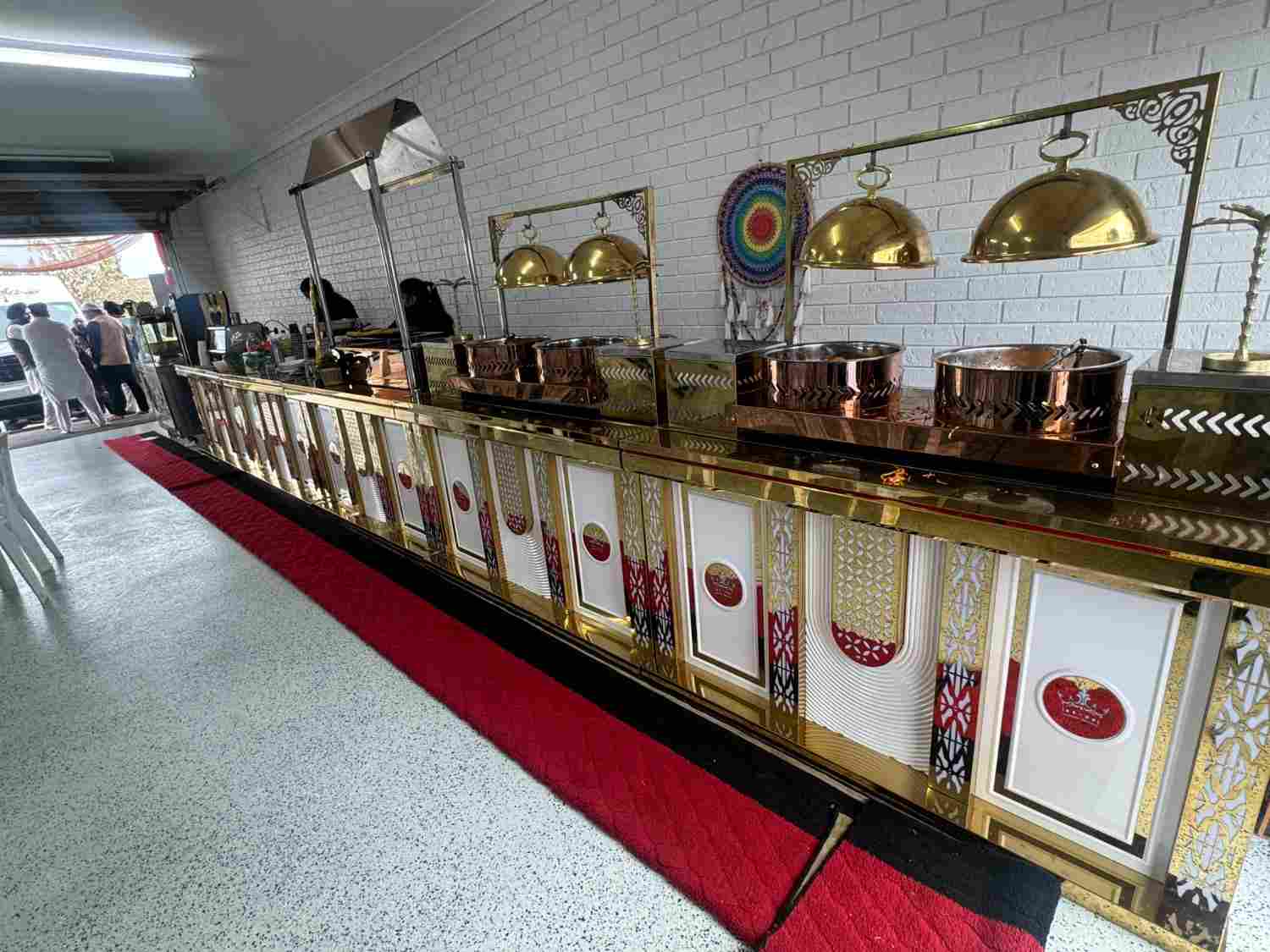 Premium Indian catering live station setup Melbourne, Jeeta Catering